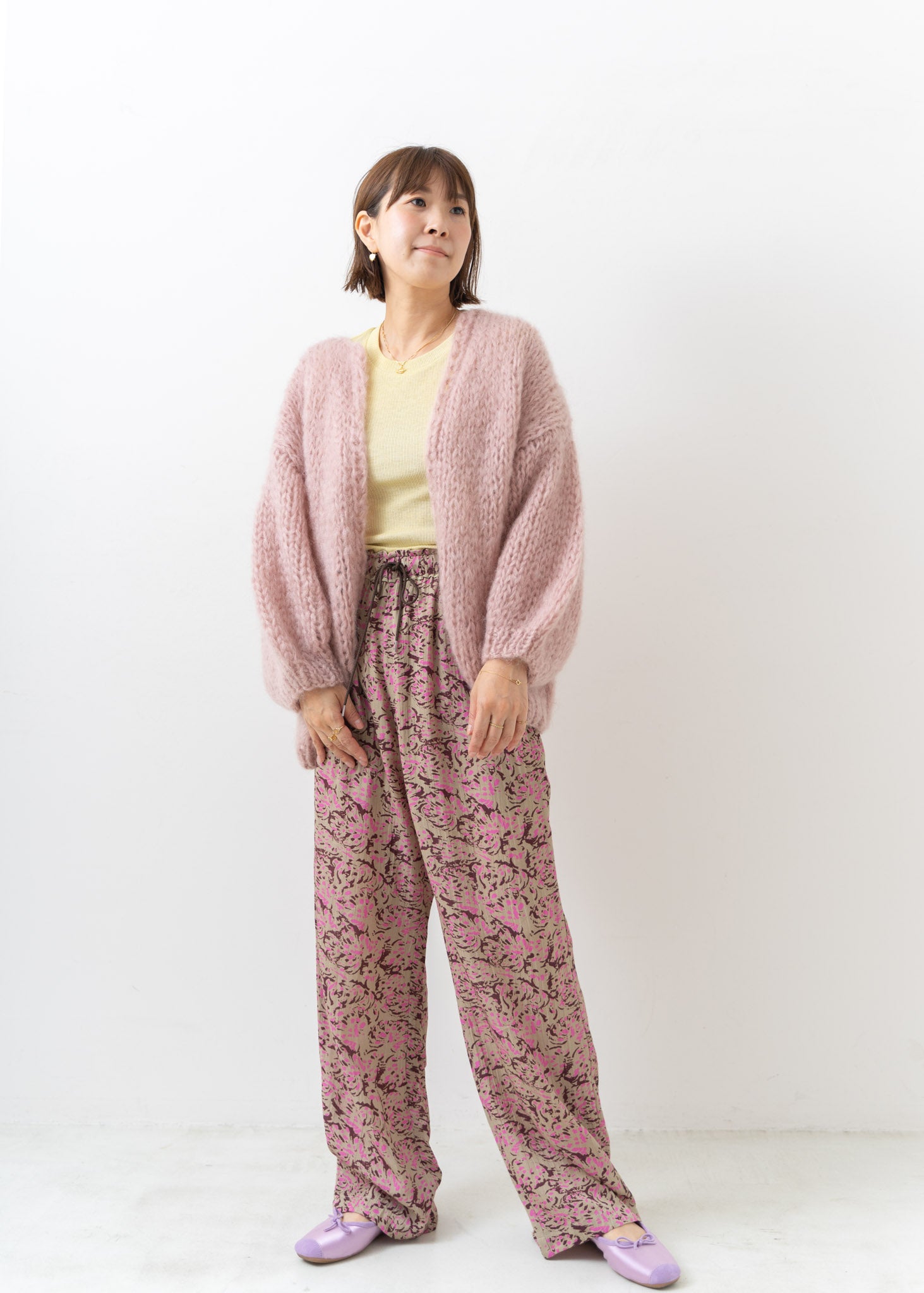 Mohair Big Cardigan | Pasand by ne Quittez pas | パサンドバイヌキテパ