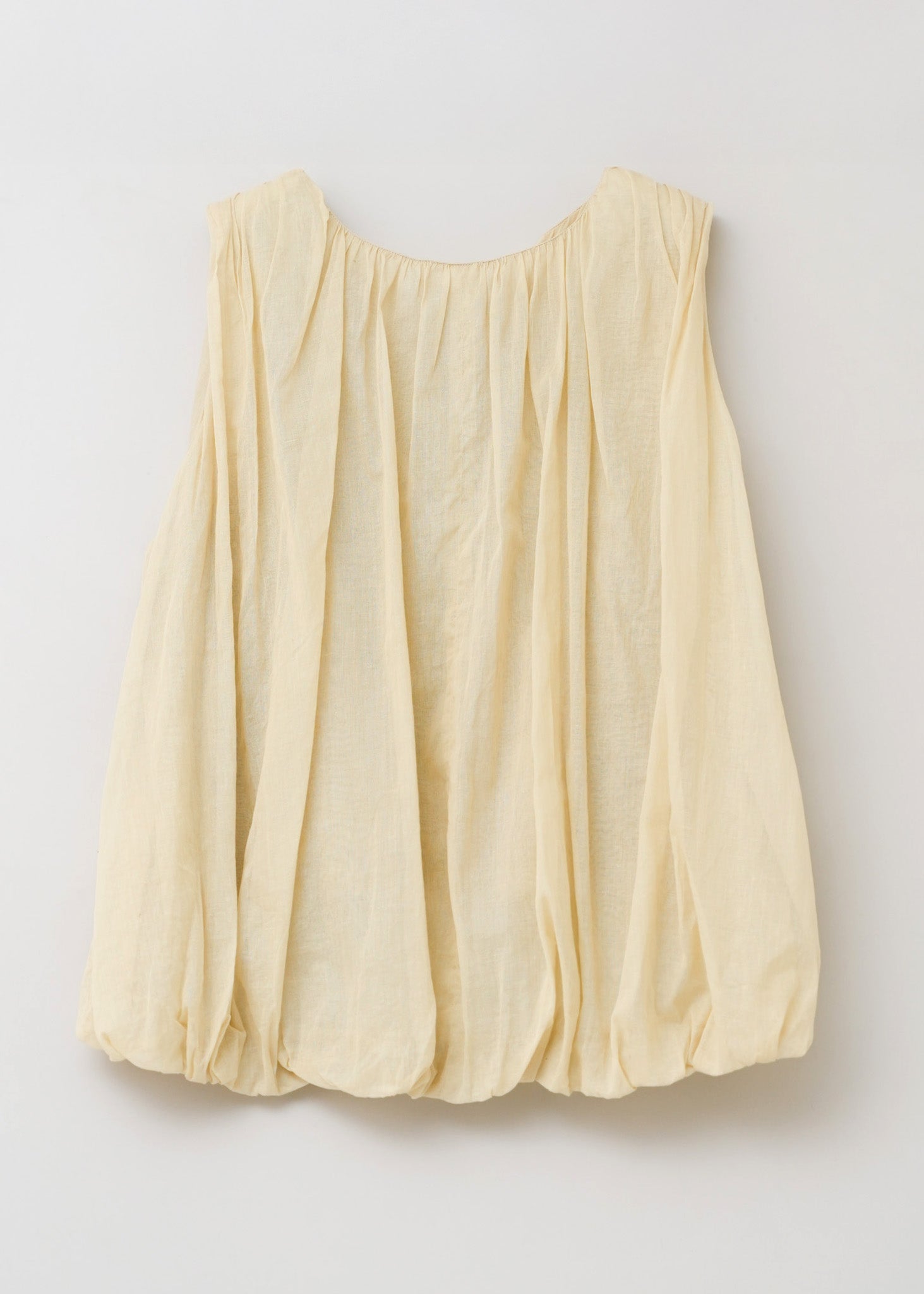 [Scheduled for delivery in mid-April] Cotton Organza Balloon Top