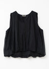 [Scheduled for delivery in mid-April] Cotton Organza Balloon Top