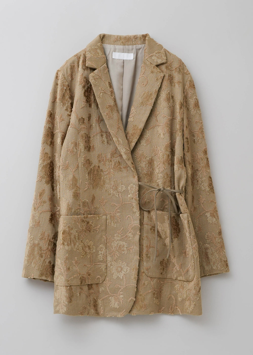Hériter Pile Jacquard Jacket | Pasand by ne Quittez pas | パサン 