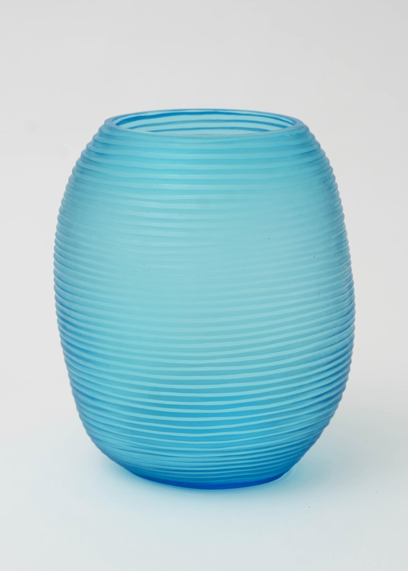 Vuillard、VASE DE FLEURS、海外版超希少レゾネ、新品額付 10/22 10時発売】Hand Made Glass Flower Vase Turquoise