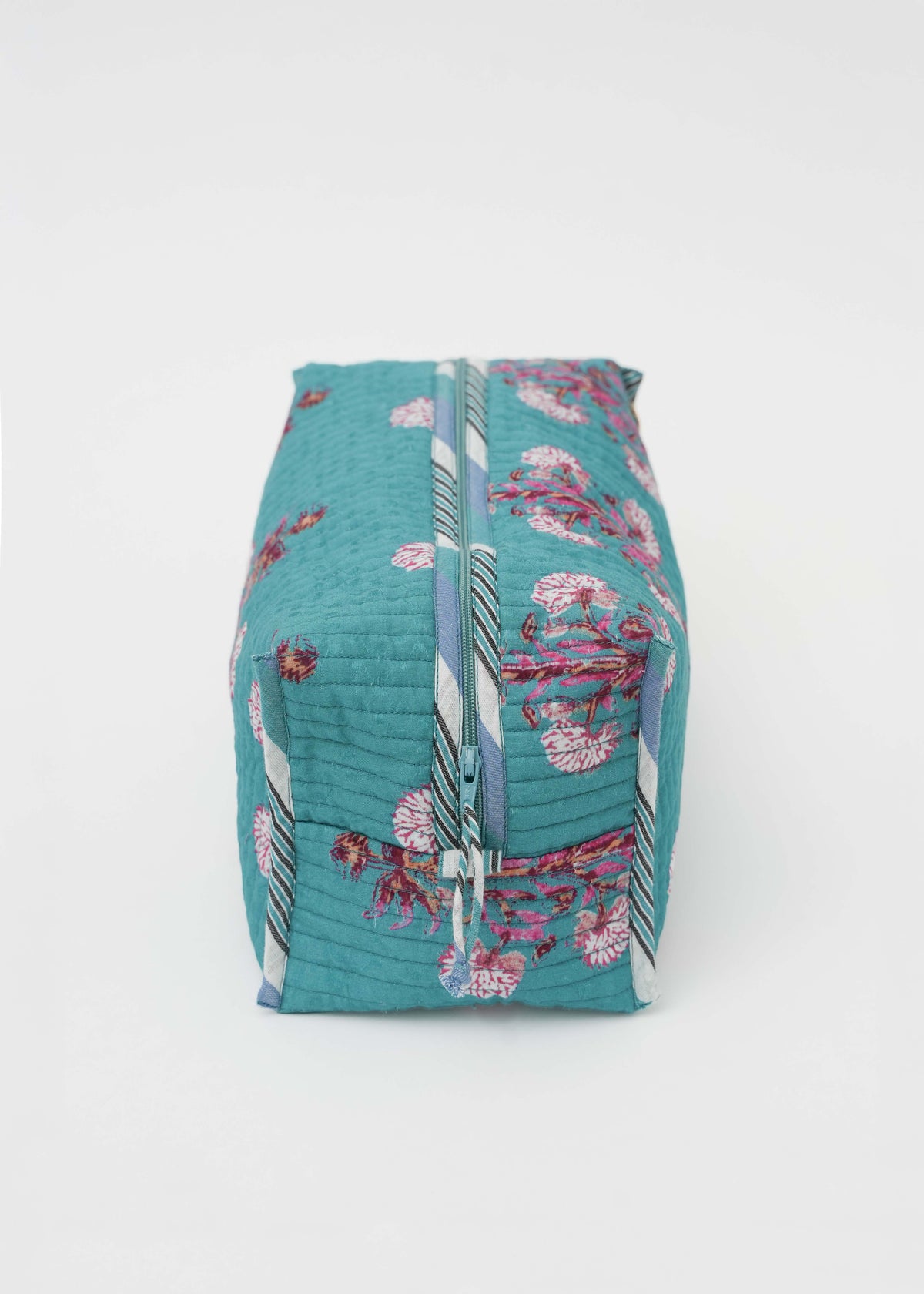 Marigold Print Quilted Big Pouch