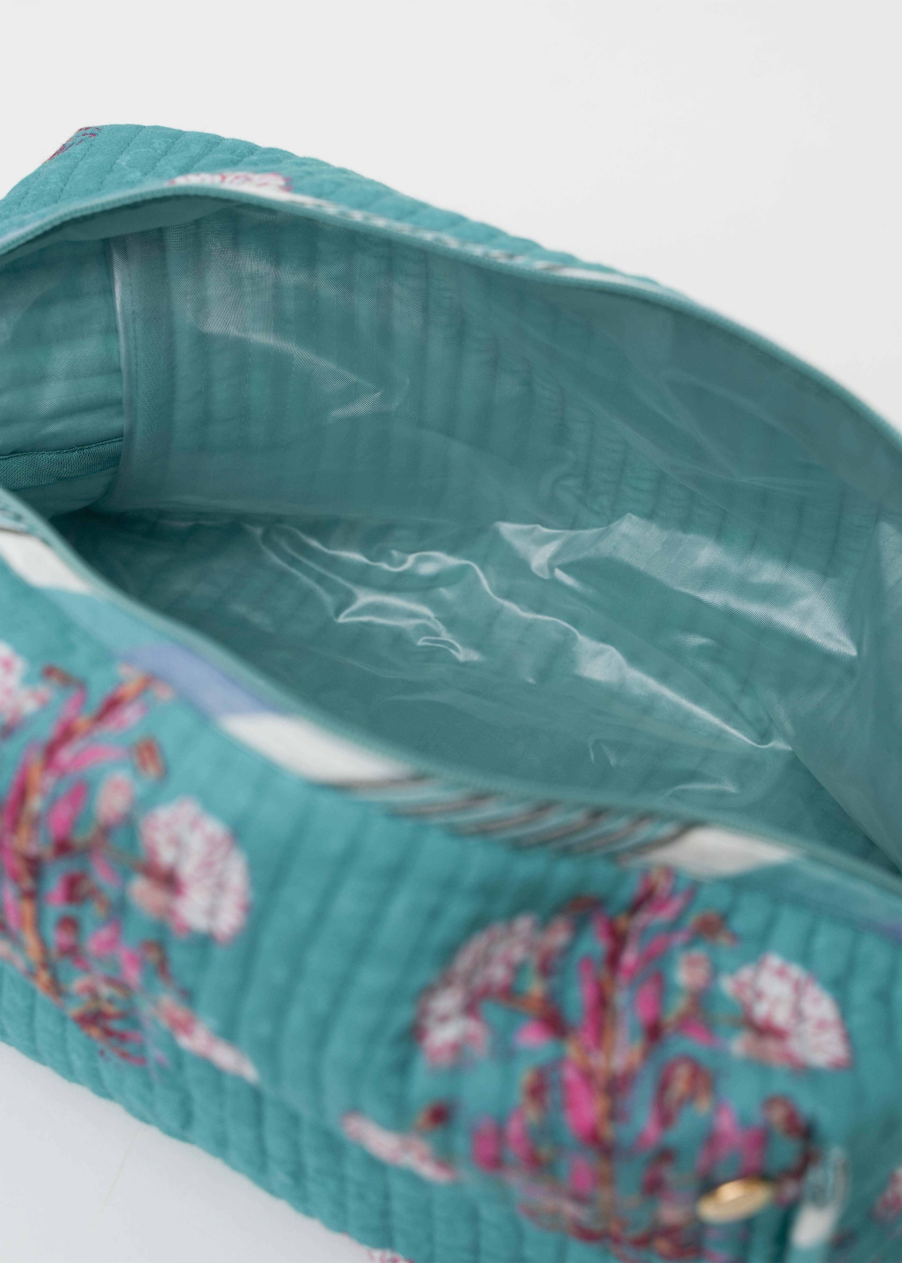 【9/2 10時発売】Marigold Print Quilted Big Pouch