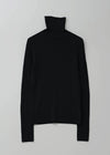 Silk Cashmere Turtle Knit