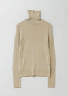 Silk Cashmere Turtle Knit