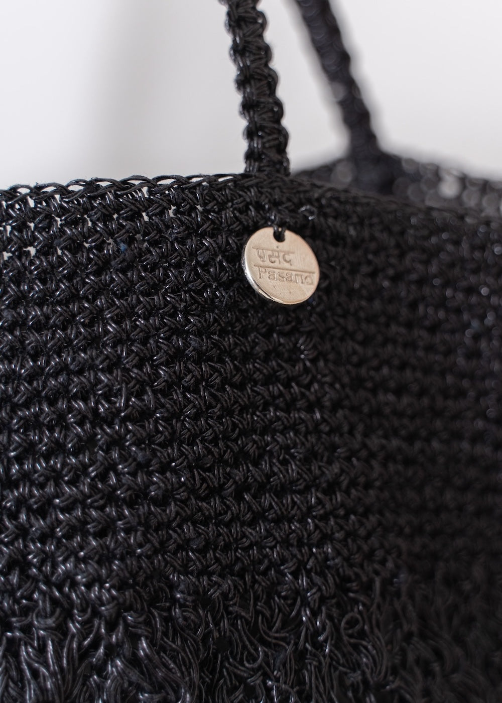 Metallic Macrame Big Bag | Pasand by ne Quittez pas | パサンドバイ 