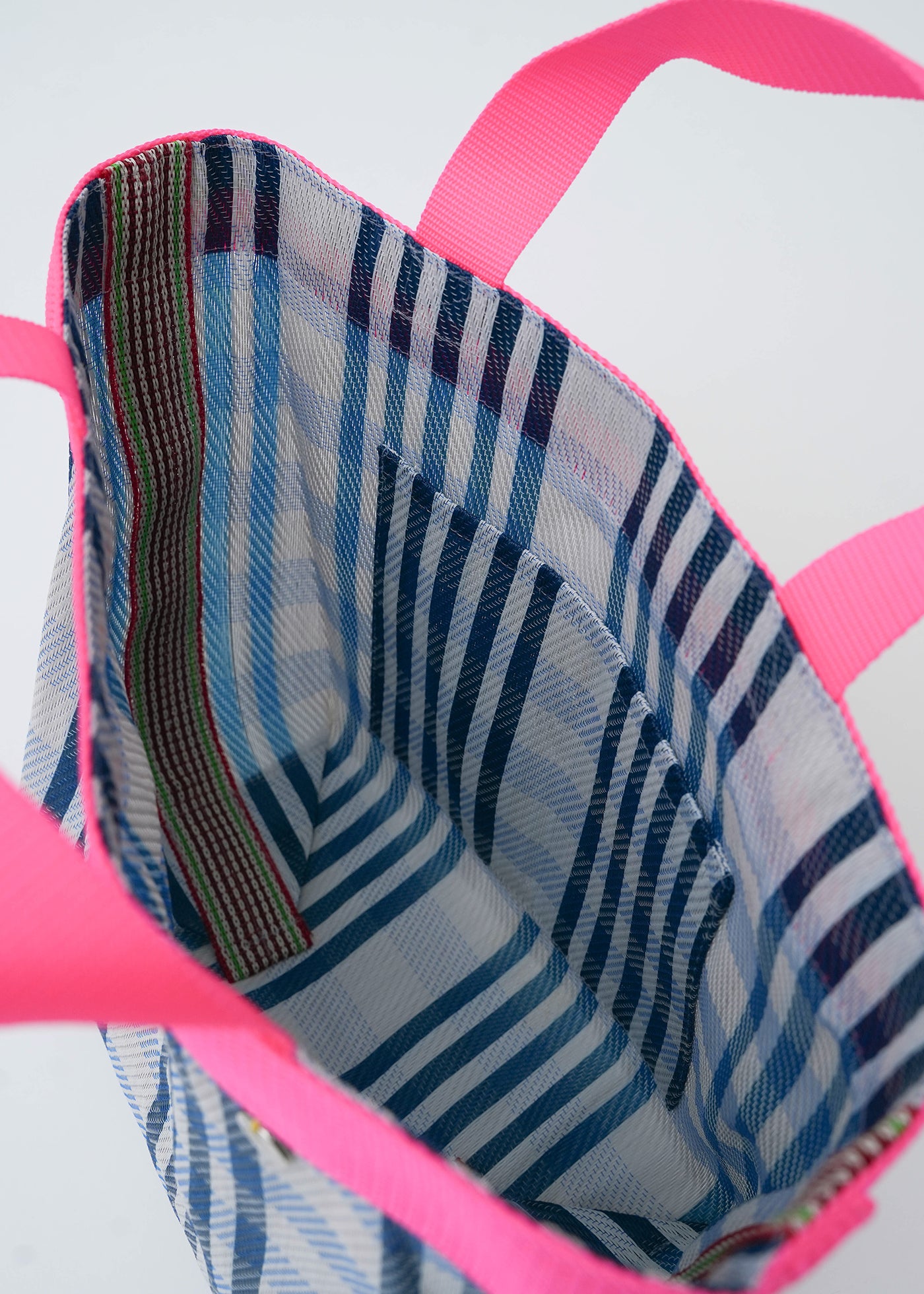 Multi Stripe Mesh Small Bag | Pasand by ne Quittez pas | パサン