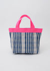 【3/4 10時発売】Multi Stripe Mesh Small Bag