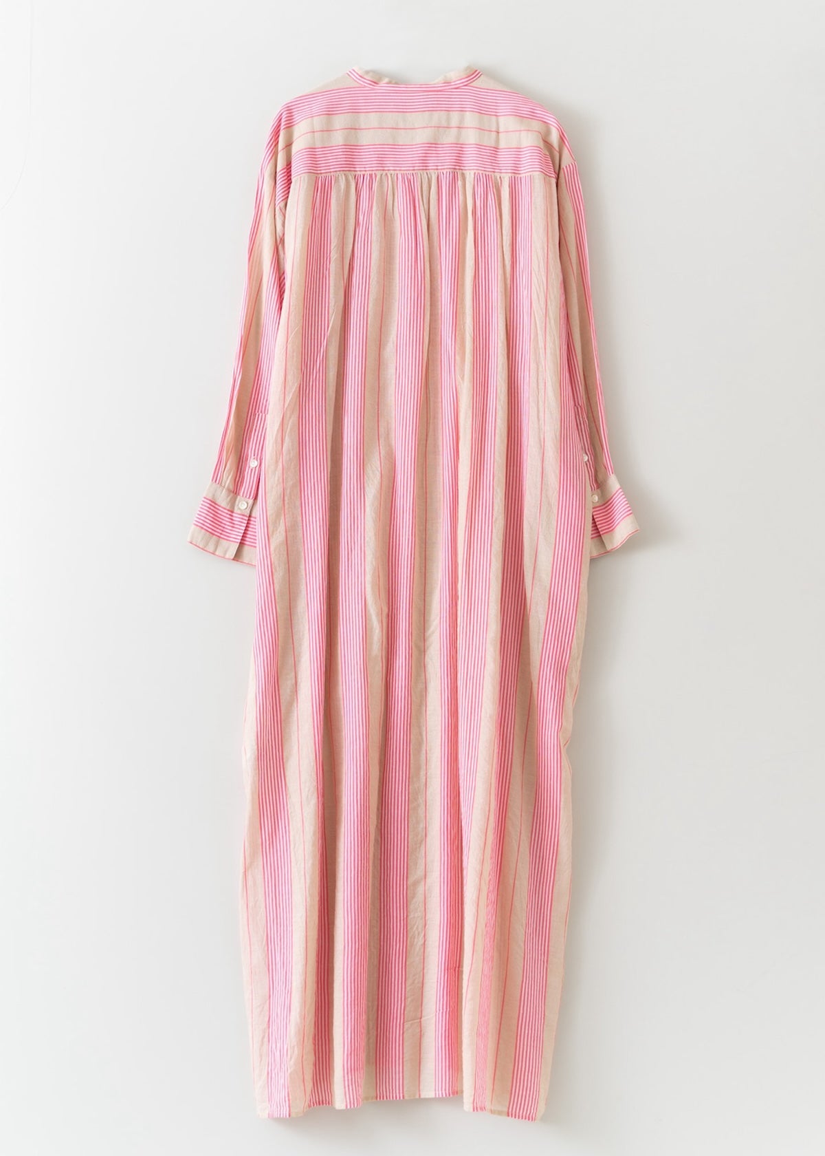 Cotton Voile Stripe Kurta Dress