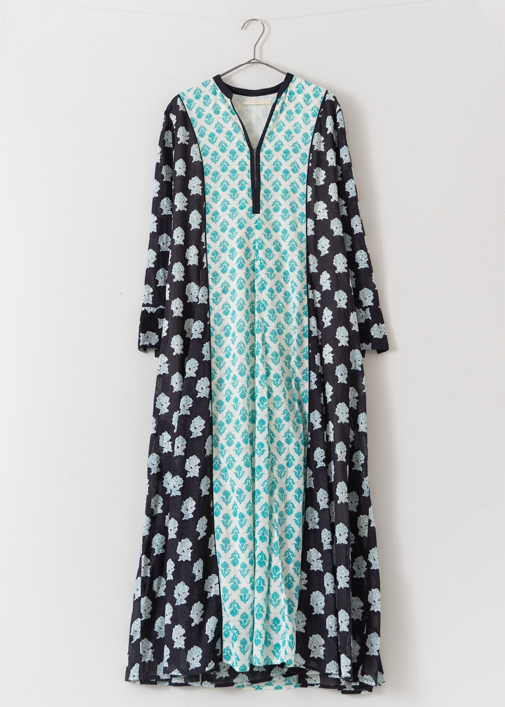 Lotus Combi Print Panel Dress