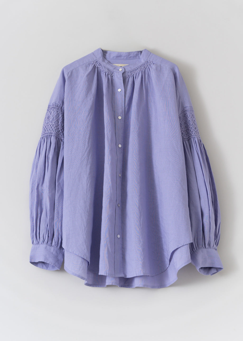 Ramie Smocking Blouse | Pasand by ne Quittez pas | パサンドバイ 