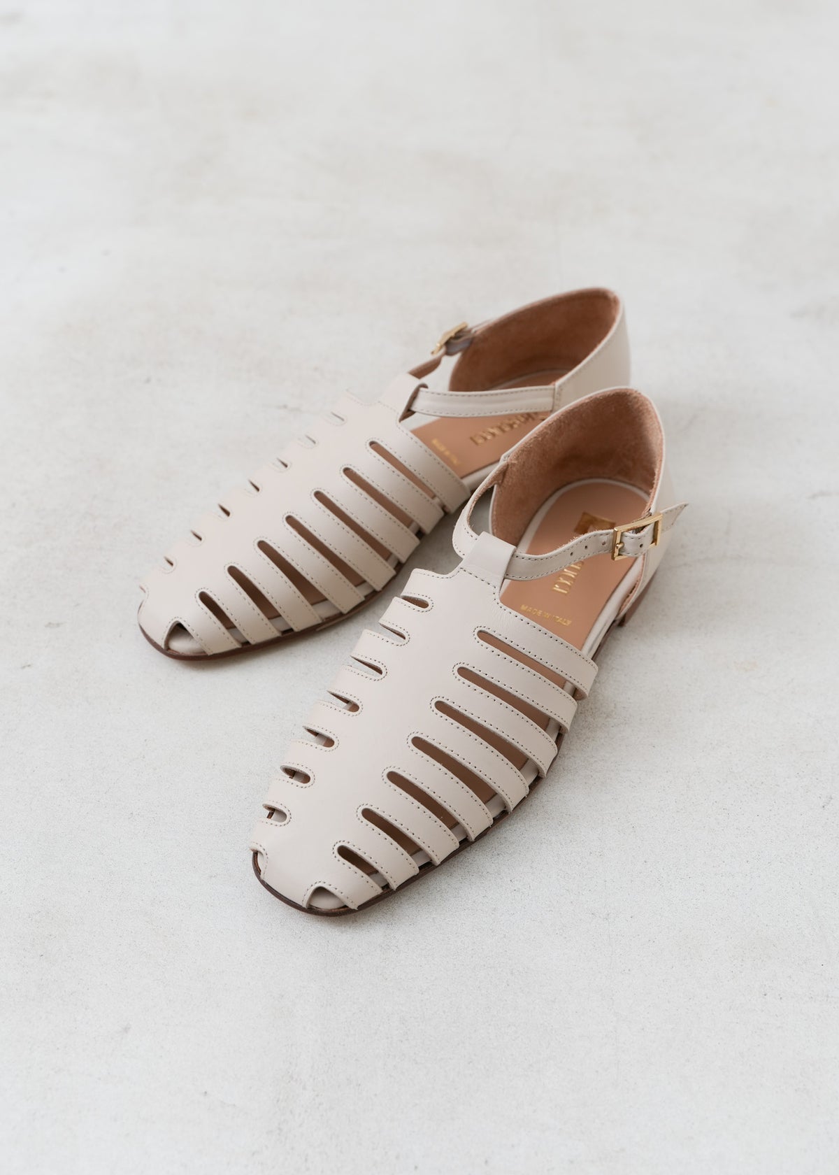 Pascucci Leather Ankle Strap Sandal