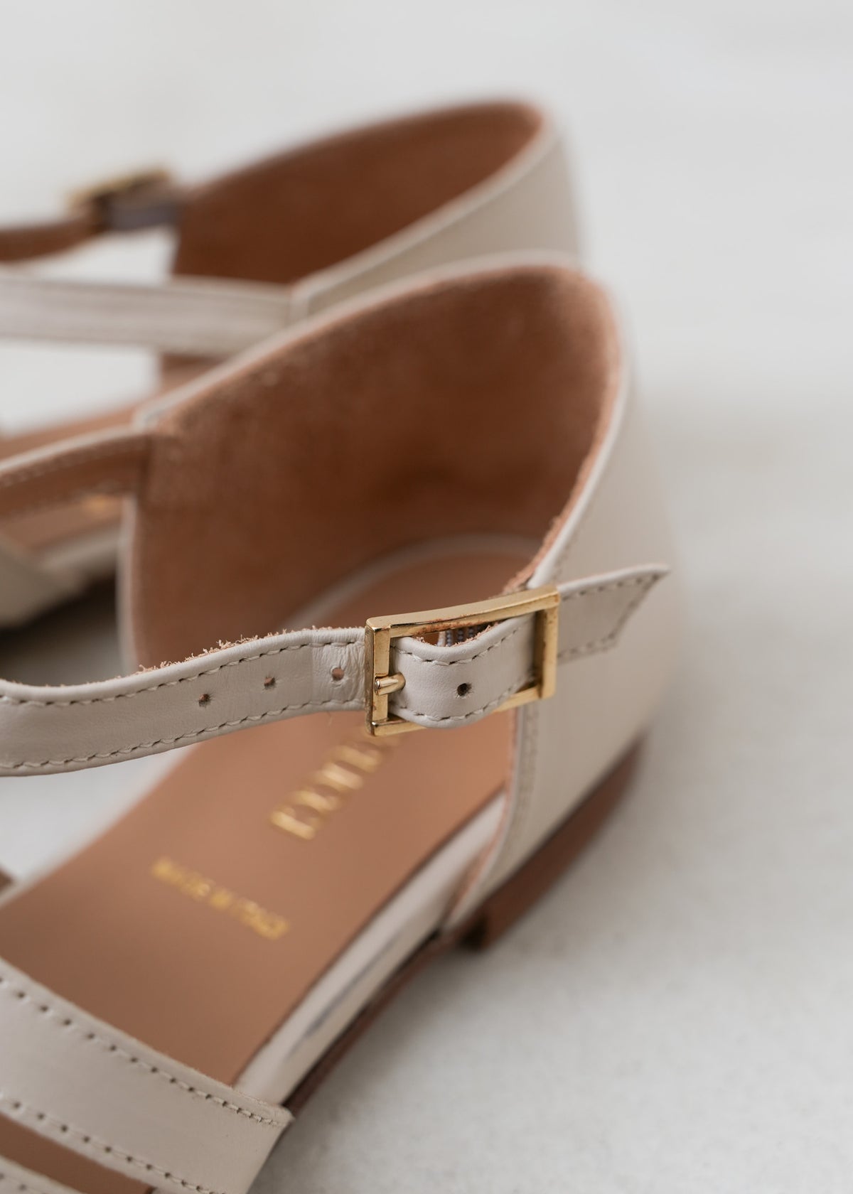 Pascucci Leather Ankle Strap Sandal