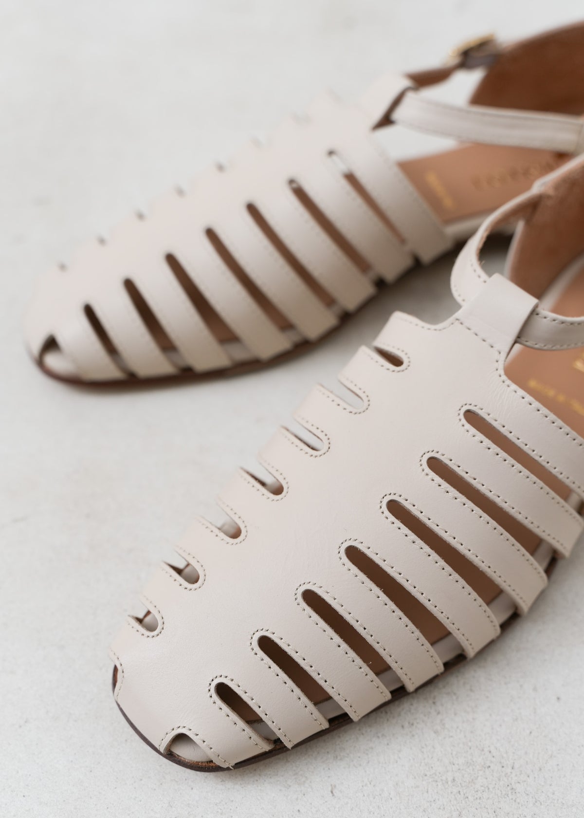 Pascucci Leather Ankle Strap Sandal