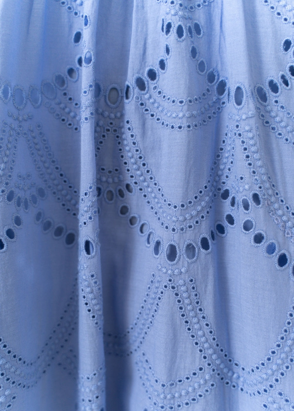 Cotton Voile Dot Hemla Dress