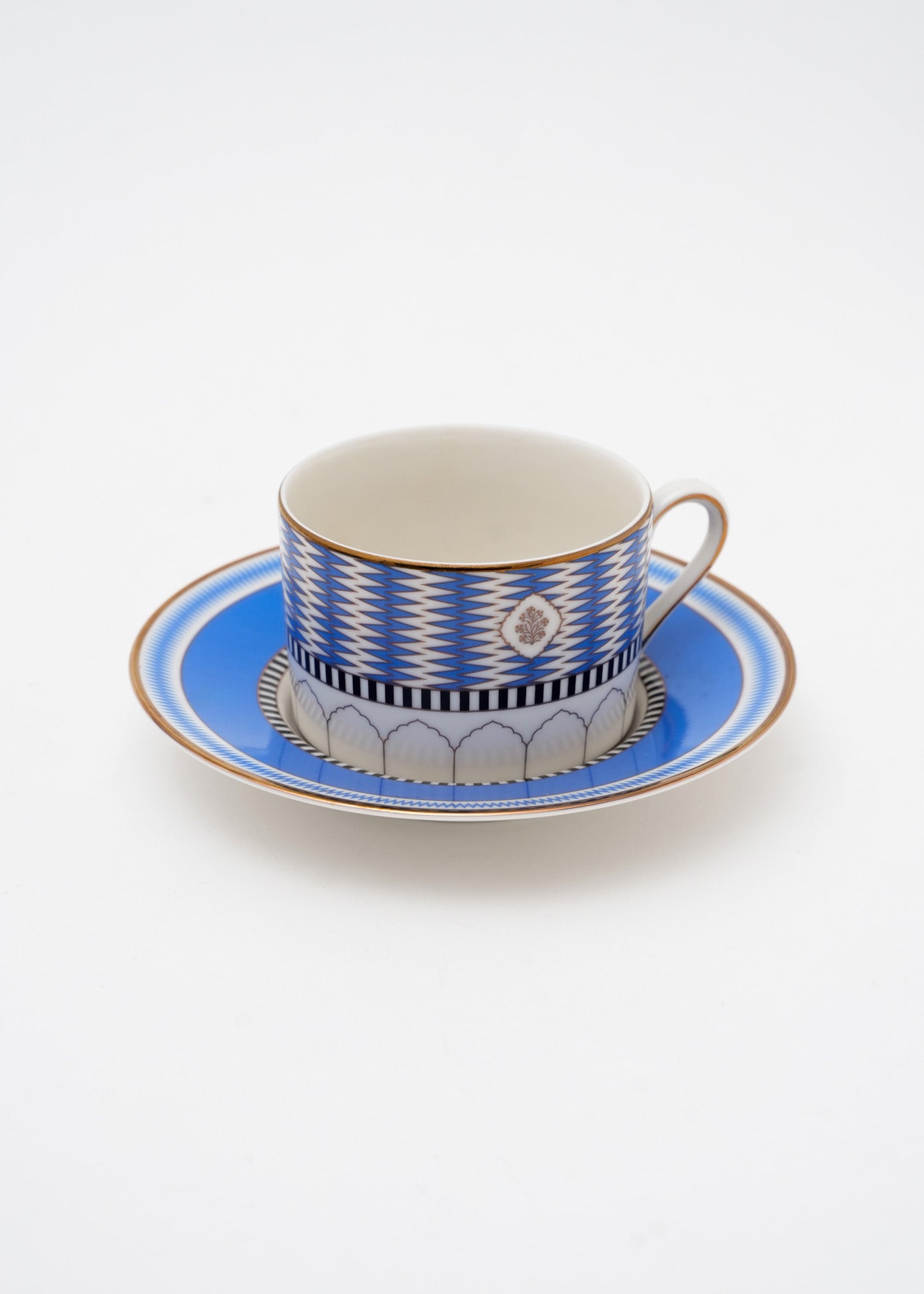 Eriko Kawakami × Pasand Home Blue City Cup & Saucer | Pasand by ne Eriko Kawakami × Pasand Home Blue City Cup & Saucer | Pasand by ne