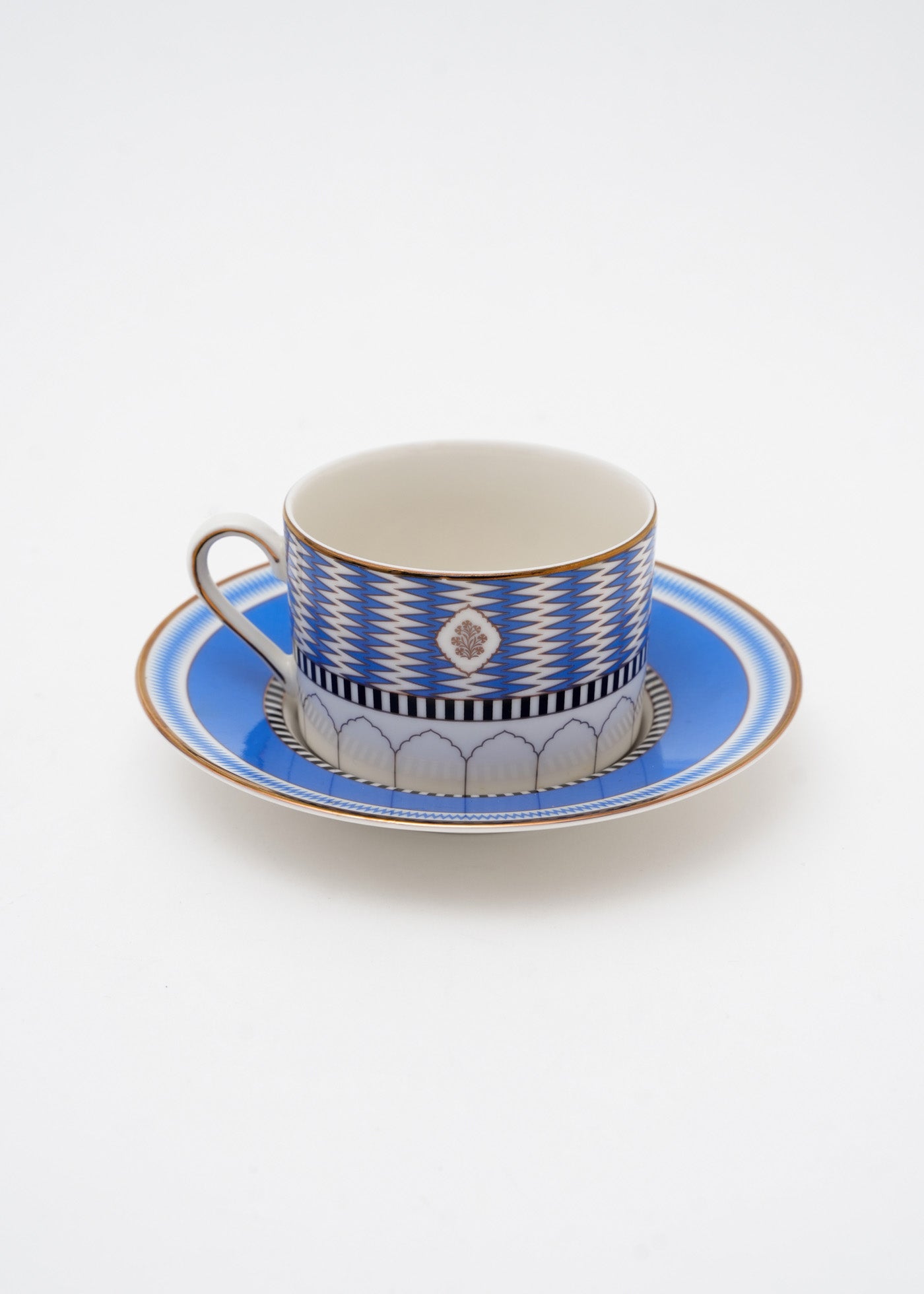 Eriko Kawakami × Pasand Home Blue City Cup & Saucer | Pasand by ne