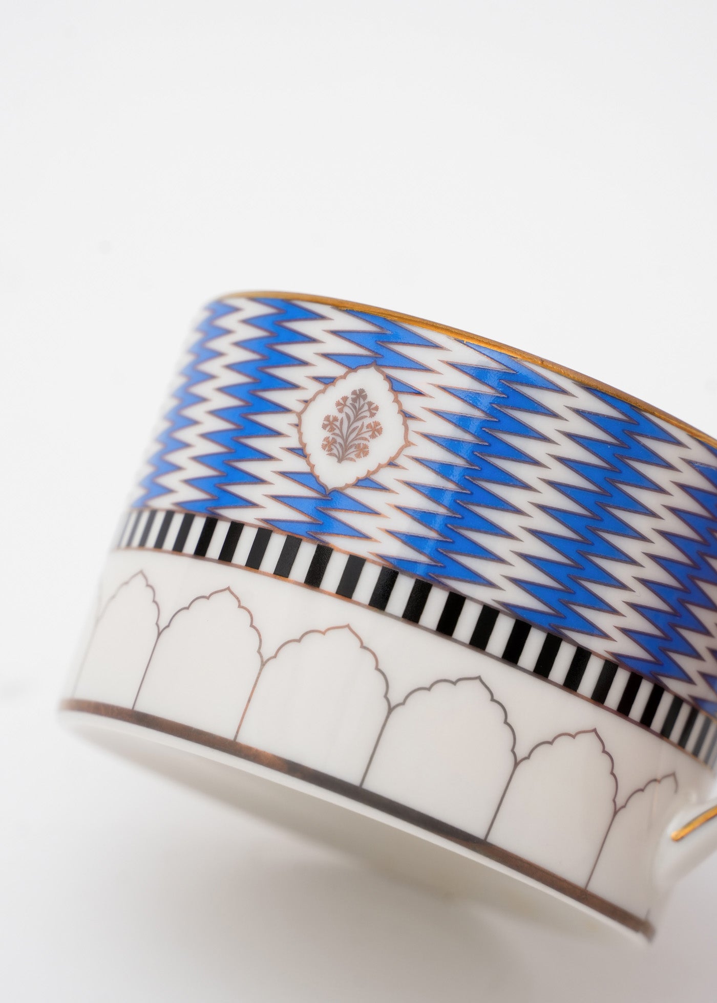Eriko Kawakami × Pasand Home Blue City Cup & Saucer