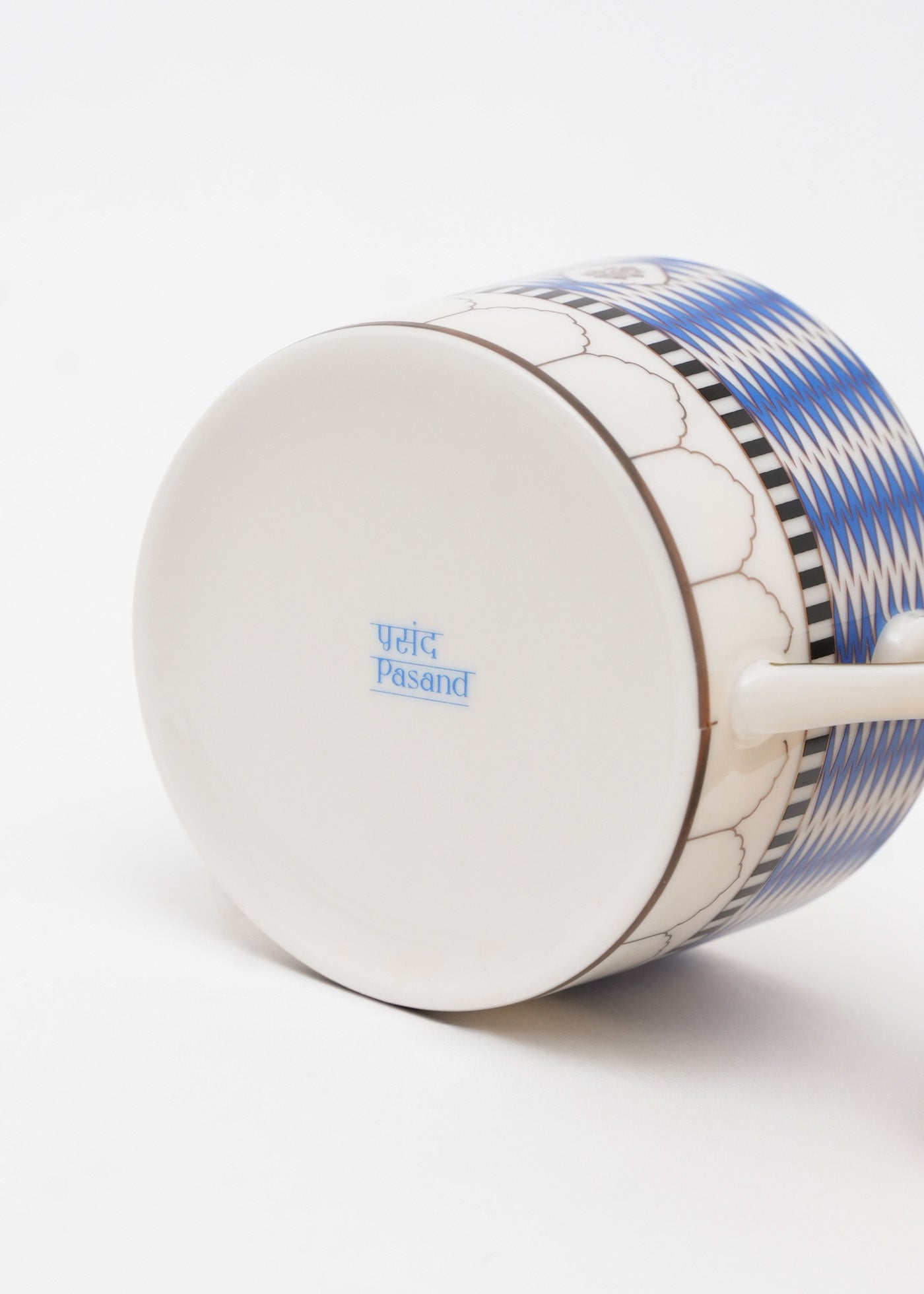 Eriko Kawakami × Pasand Home Blue City Cup & Saucer | Pasand by ne