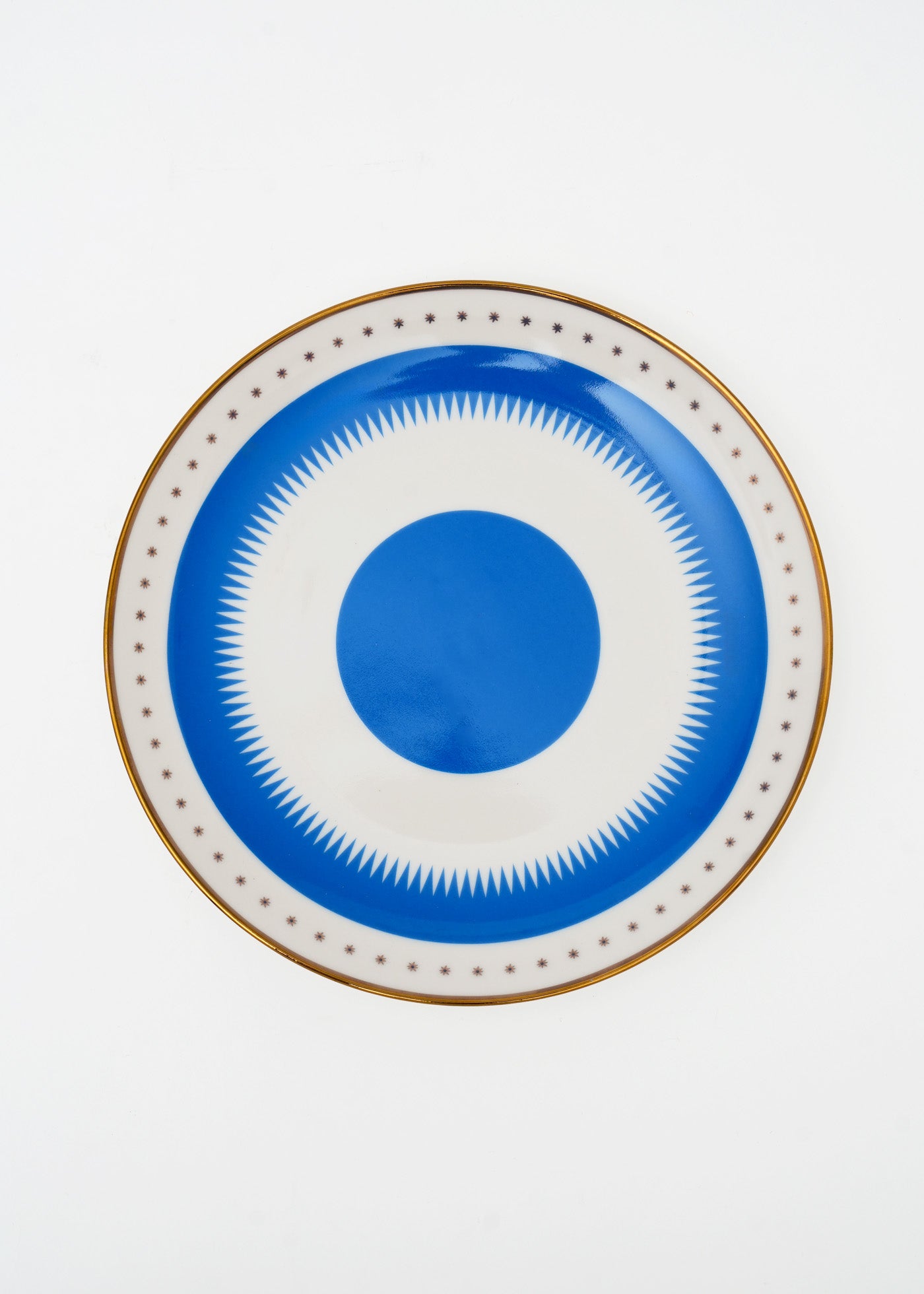 Eriko Kawakami × Pasand Home Kundan Stars Tea Plate