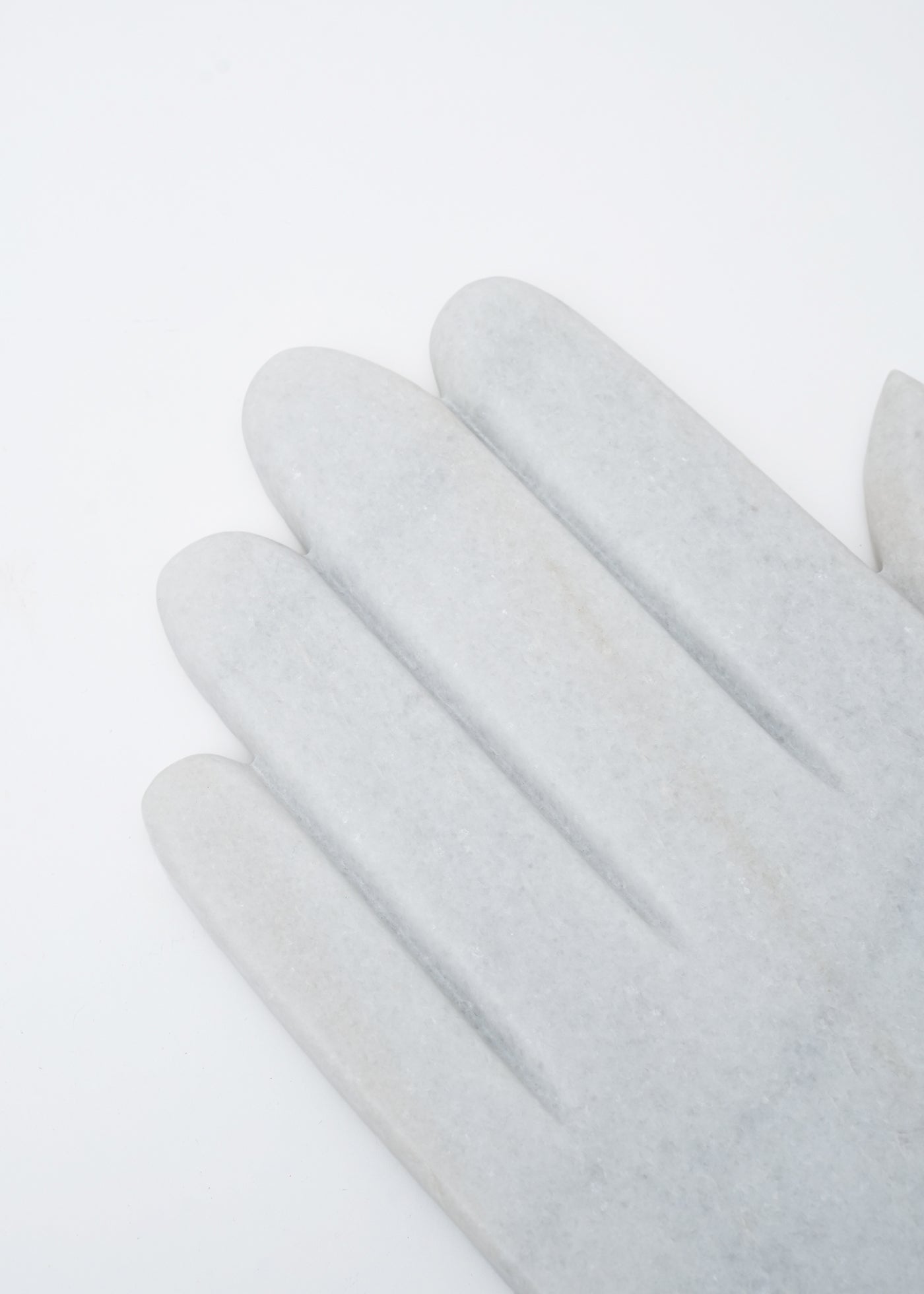 White Marble Stone Hand