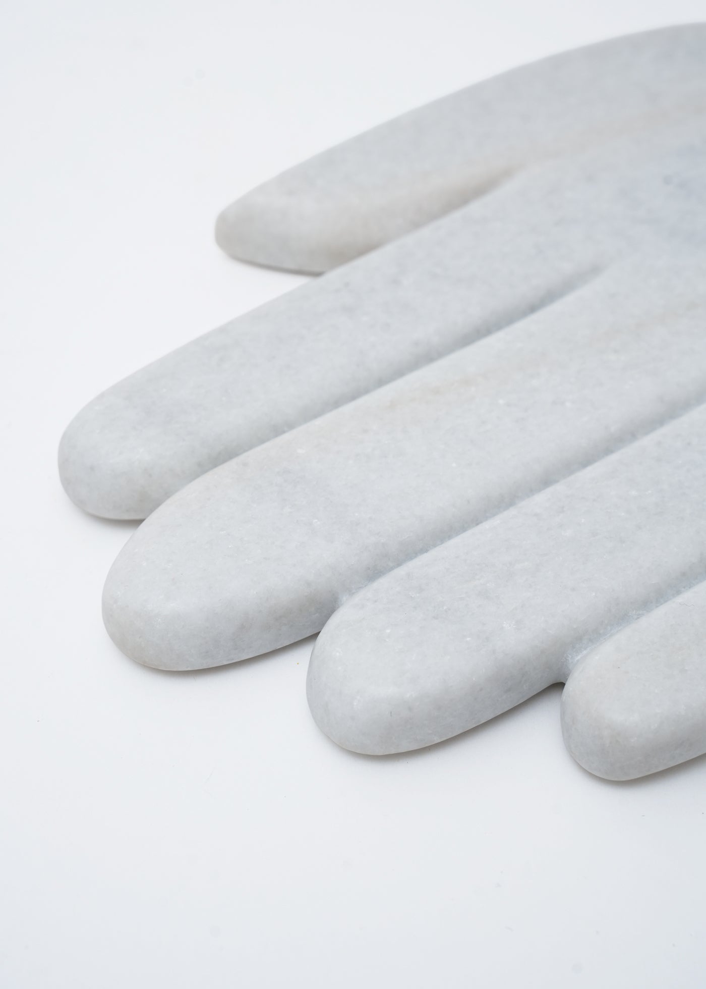 White Marble Stone Hand