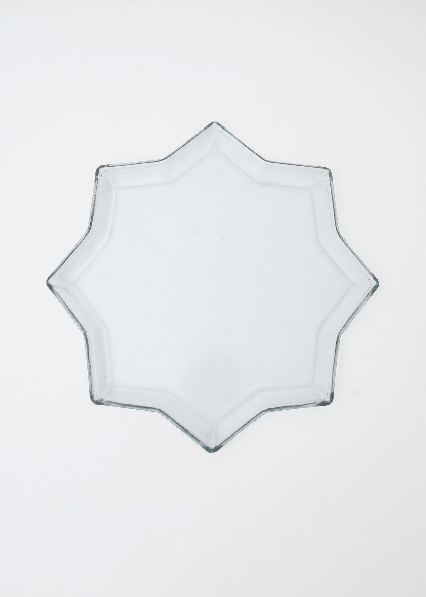 Glass Star Plate