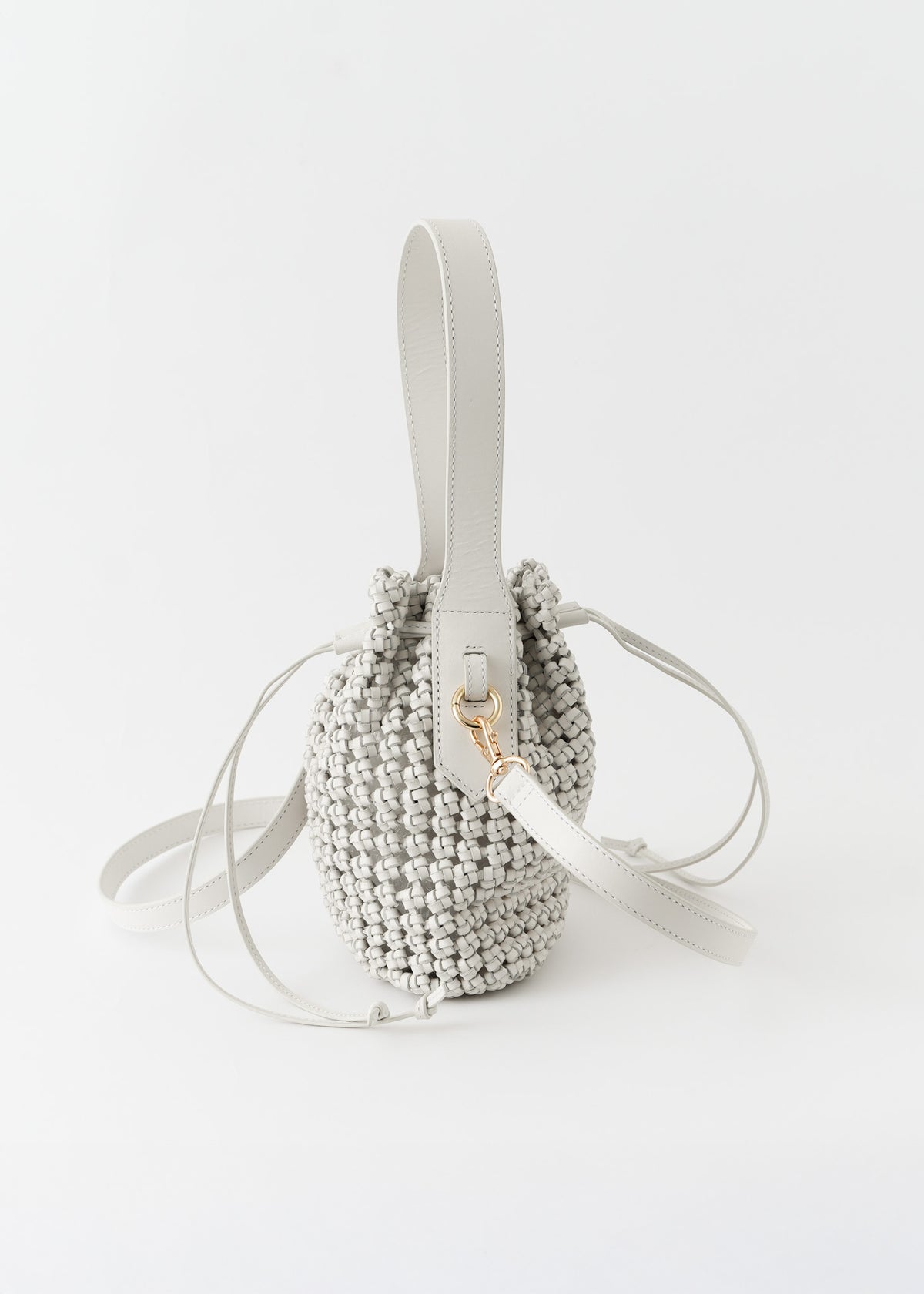 Leather Bucket Bag