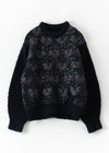 Sequence Embroidery Pullover