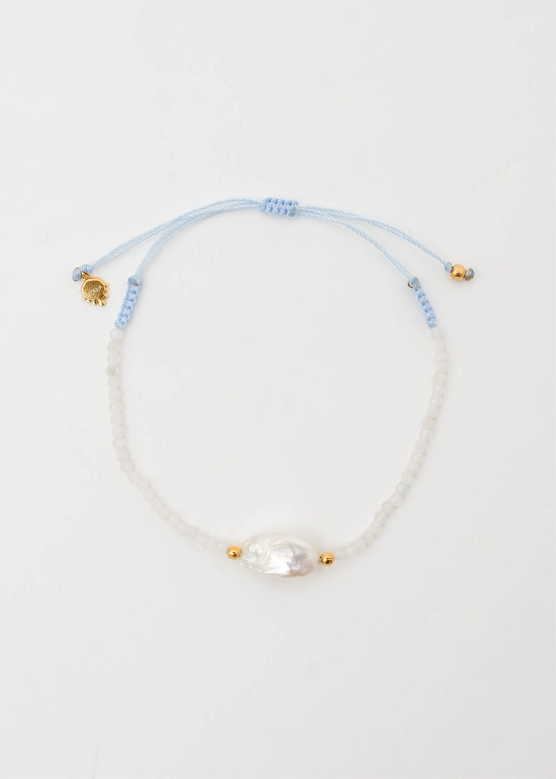 Pearl Charm Beads Bracelet | Pasand by ne Quittez pas | パサン 