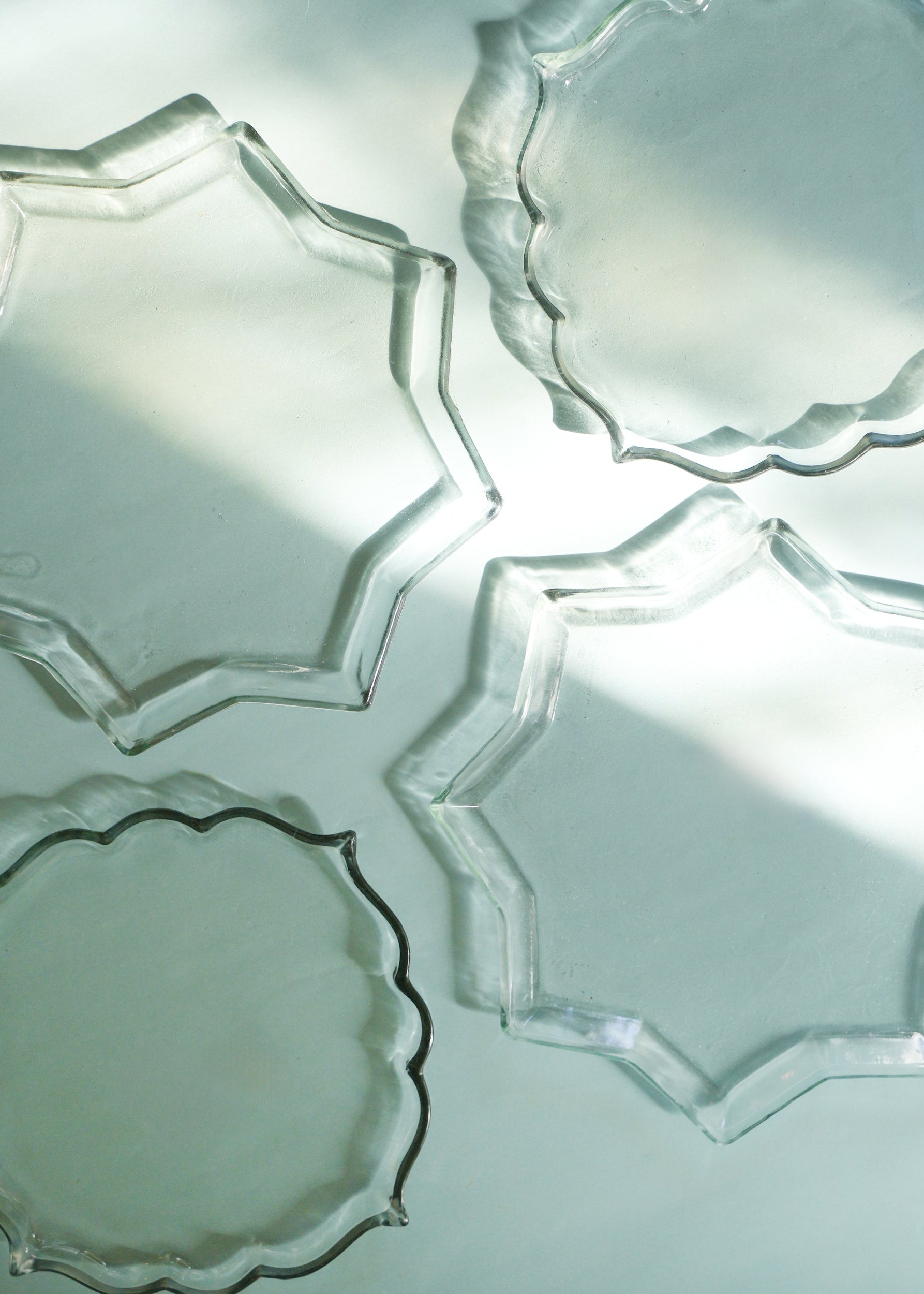 Glass Arabesque Plate