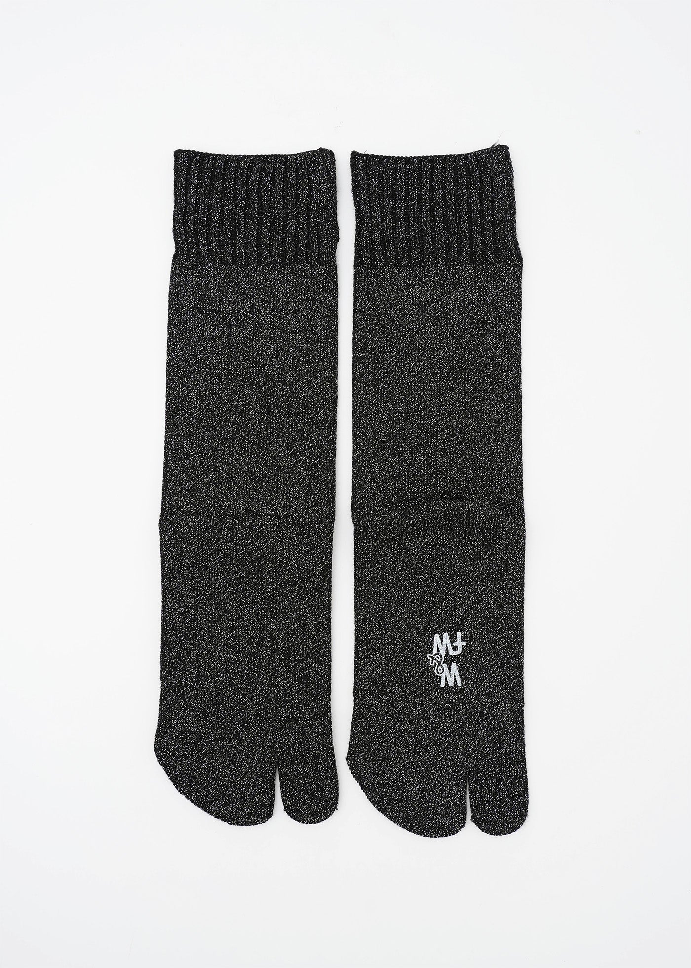 w&fw Glitter Tabi Socks