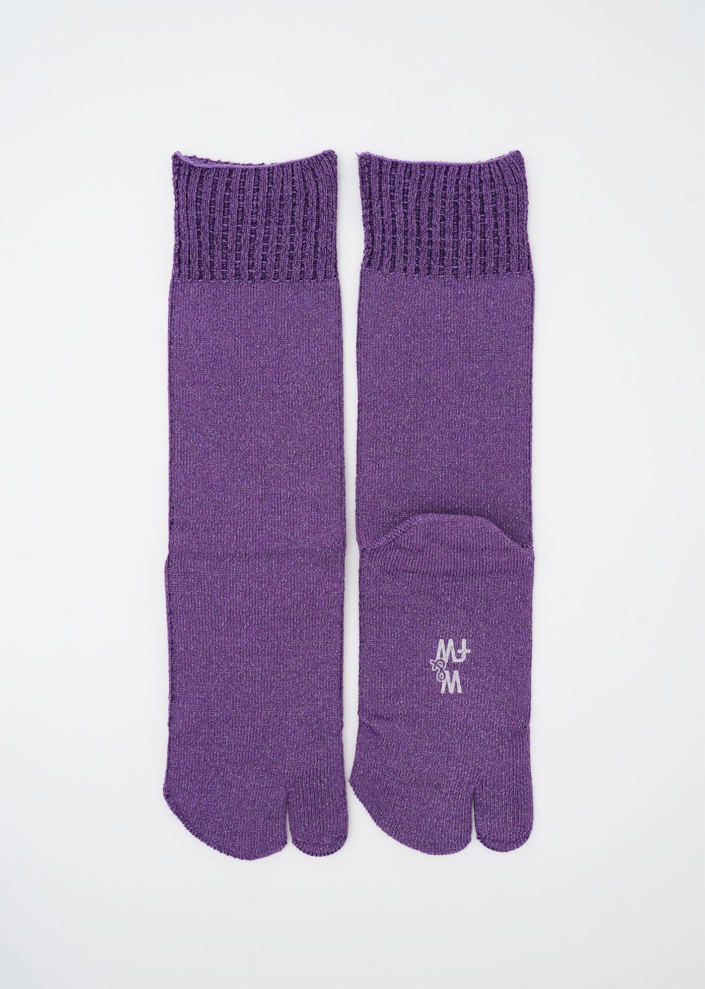 w&fw Glitter Tabi Socks