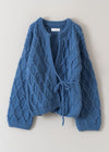 【10/10 10時発売】Hand Aran Cardigan