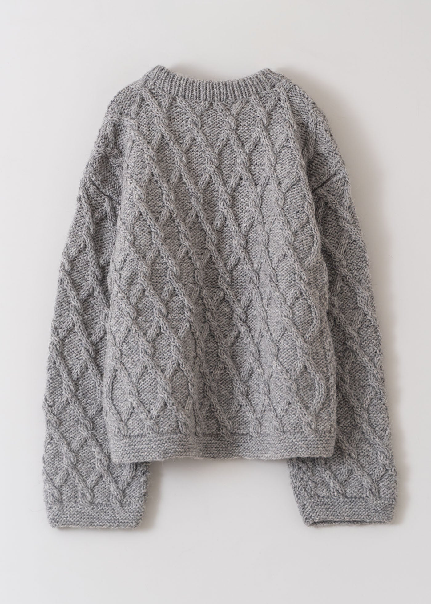 【10/10 10時発売】Hand Aran Cardigan