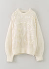 Sequence Embroidery Pullover