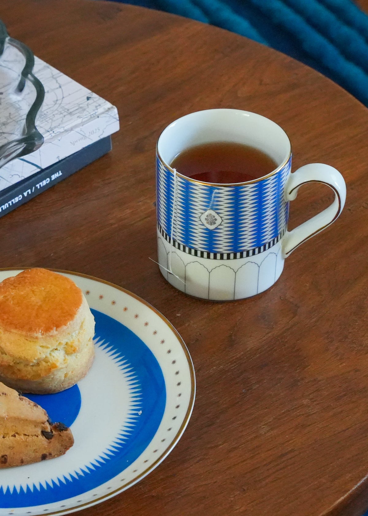 Eriko Kawakami × Pasand Home Blue City Tea Mug