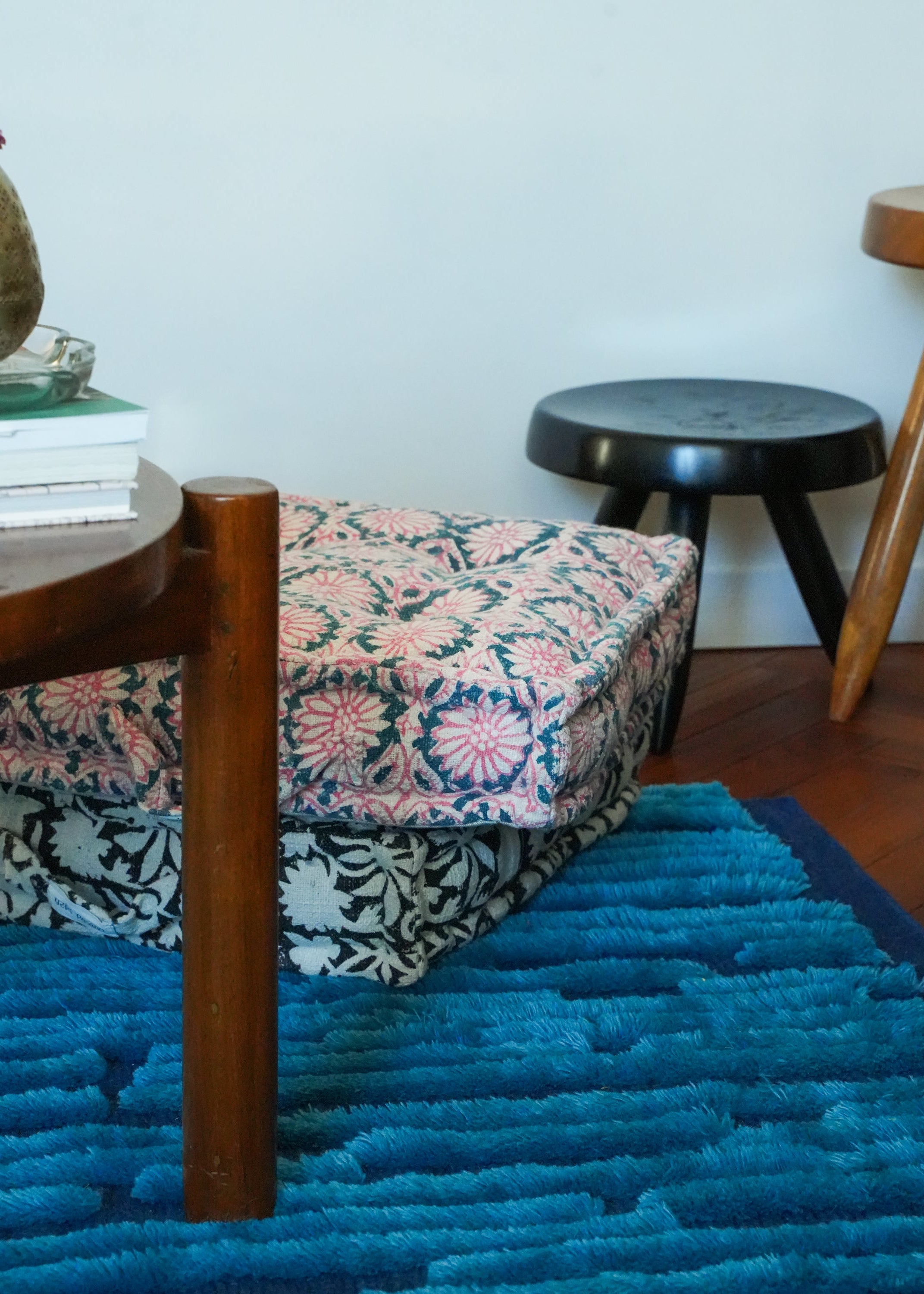 Moss Stripe Wool Rug