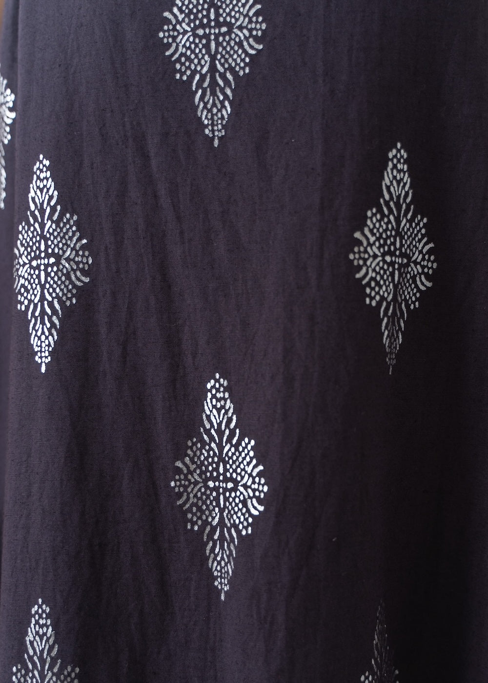 【2月中旬お届け予定】Cotton Linen Foil Print Cami Dress