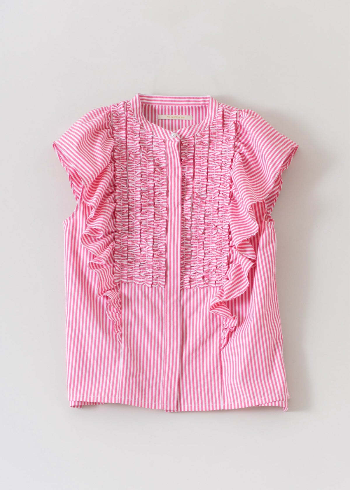 【5/31 10時発売】Cotton Poplin Frill Sleeve Blouse