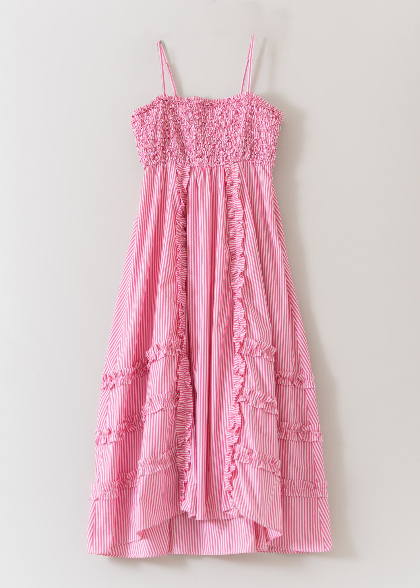 【5/31 10時発売】Cotton Poplin Frill Cami Dress