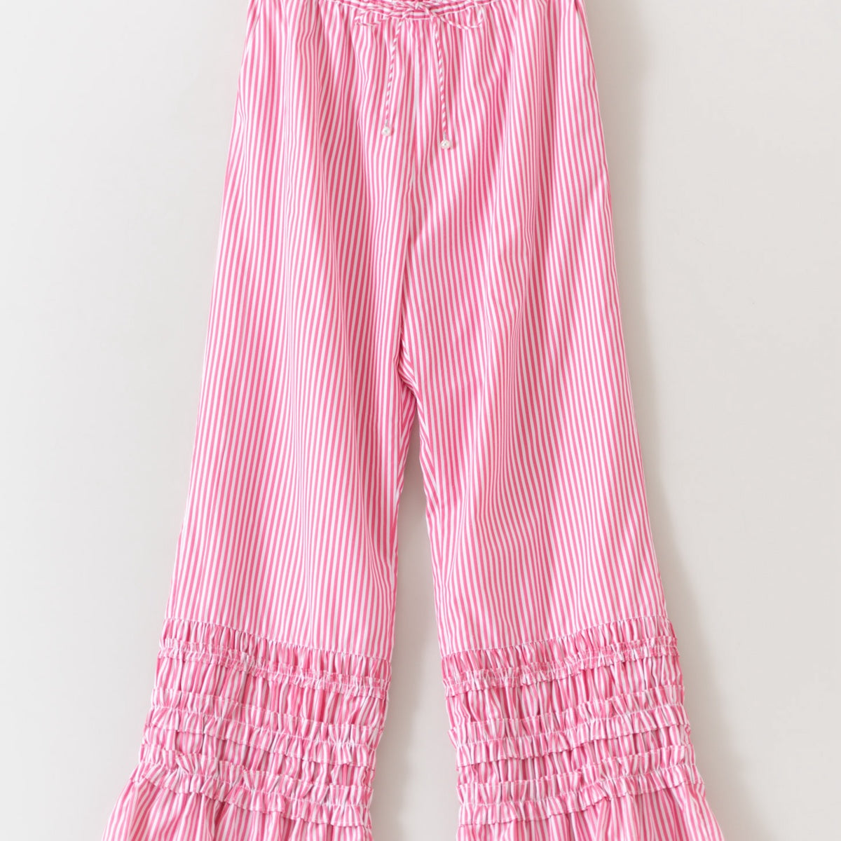 Cotton Poplin Frill Pants | Pasand by ne Quittez pas | パサン 