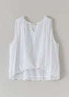 【4月中旬お届け予定】Cotton Organza Balloon Top