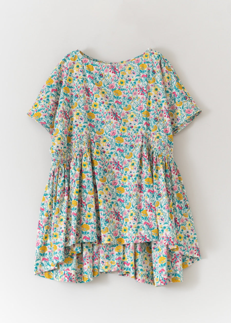 Liberty Print Shirring Blouse | Pasand by ne Quittez pas | パサンドバイヌキテパ