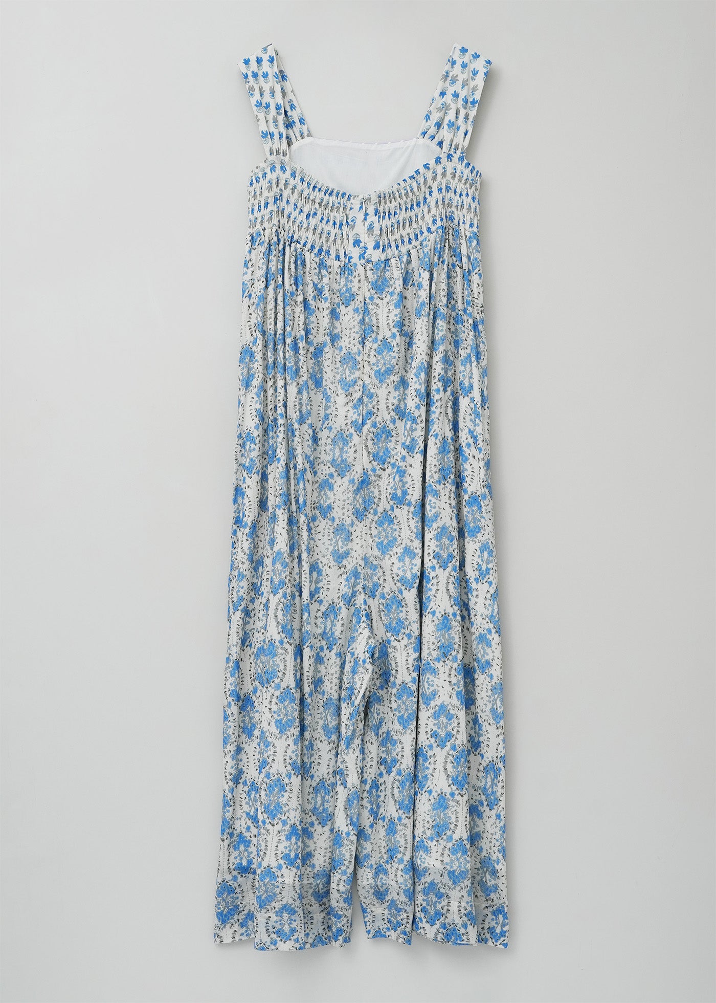 cen.♡パフパフカットソー Cotton Voile Bluebell Print Gather All In One | Pasand by ne