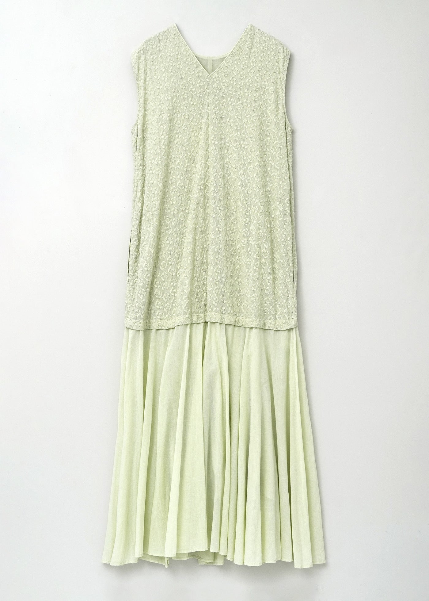 Petit Flower Cifre Sleeveless Flare Dress