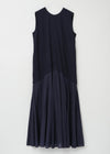 Petit Flower Cifre Sleeveless Flare Dress