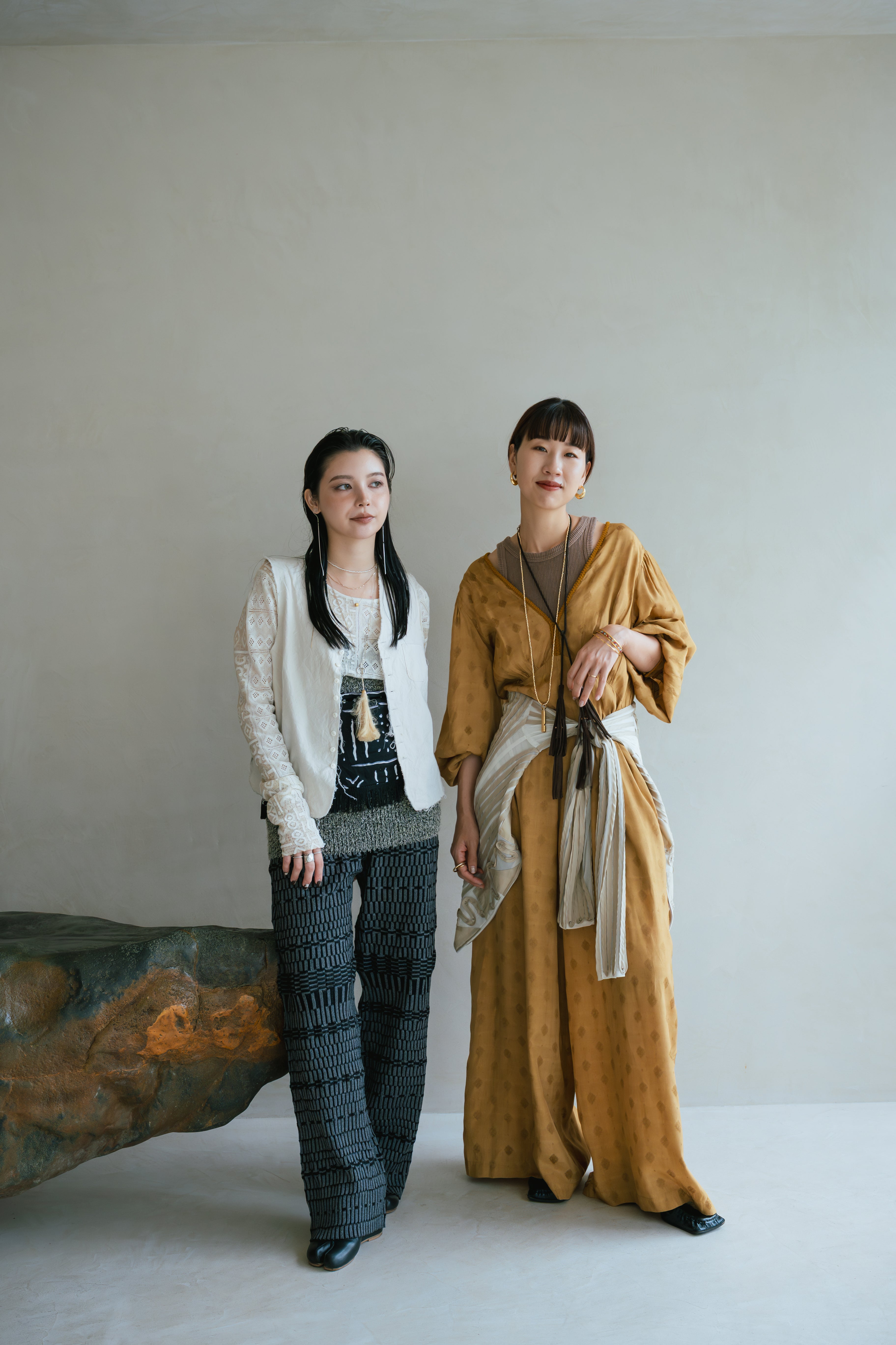 Kana Takase × Sara mallikaコラボ レイヤードを楽しむ