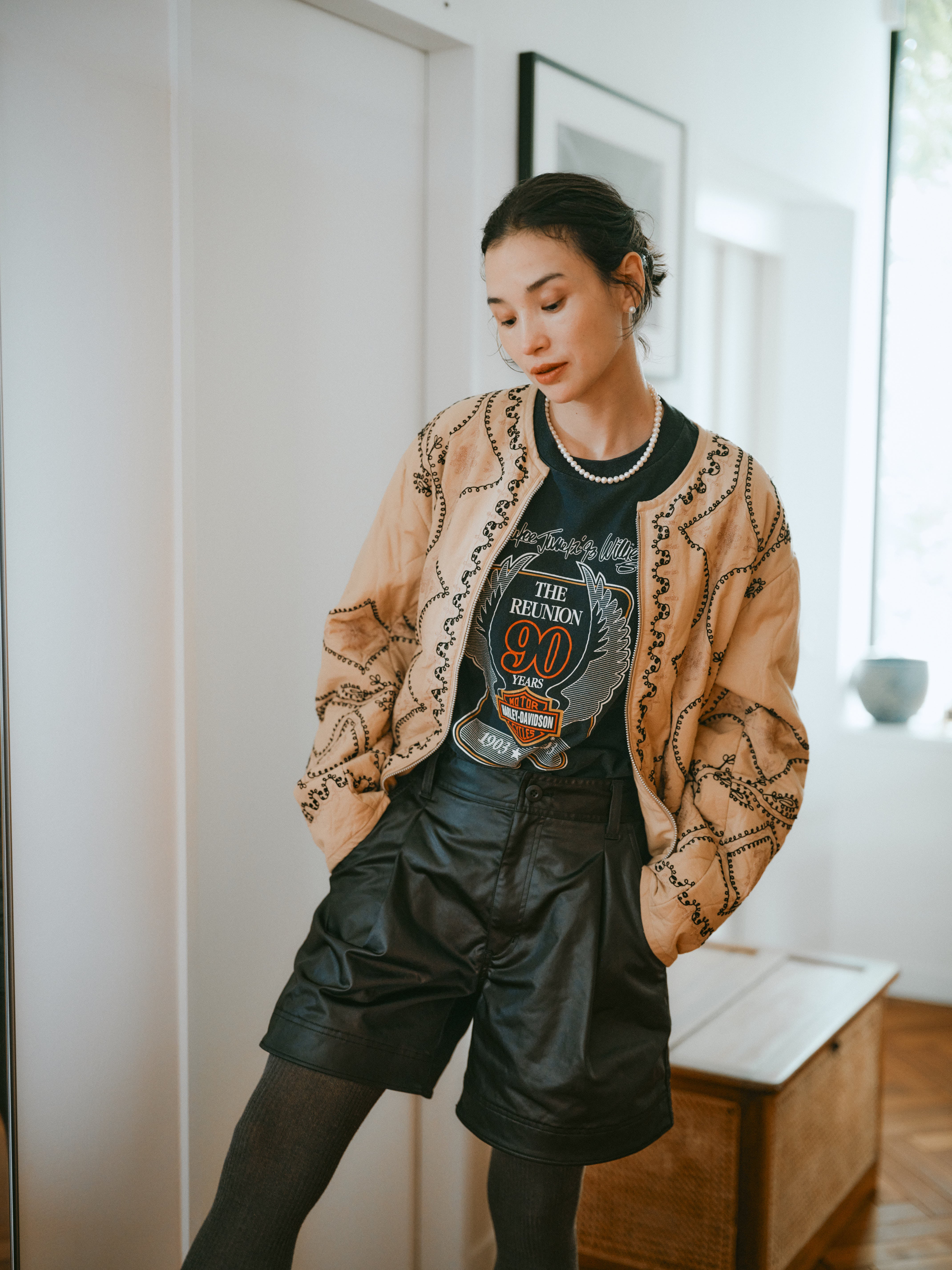 dressproduction W174 着画あり Sara mallika/FLOWER PRINT YOKE DRESS（ワンピース）｜sara