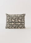 Block Big Flower Print Cushion Cover